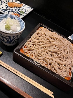 川上庵のお蕎麦。
