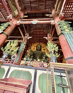 奈良のJWマリオットでドバイ政府のセミナー。お決まりの東大寺へ。