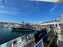 Cannes Yachting Festival 2023 に来ています！