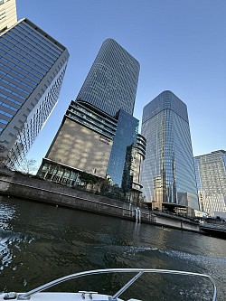 大阪中之島近辺をリバークルーズ！